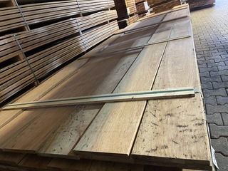 Ca. 116x Angelim Pedra Country Grade Planken Geschaafd, 18x140mm, leng